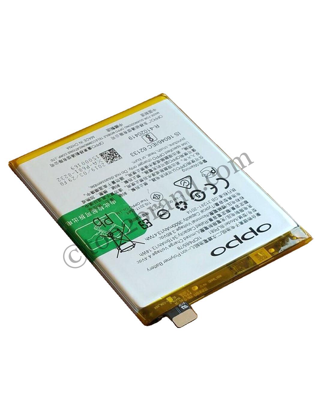 Oppo R17 battery price in service center Oppo f9 (f9 Pro) Battery model