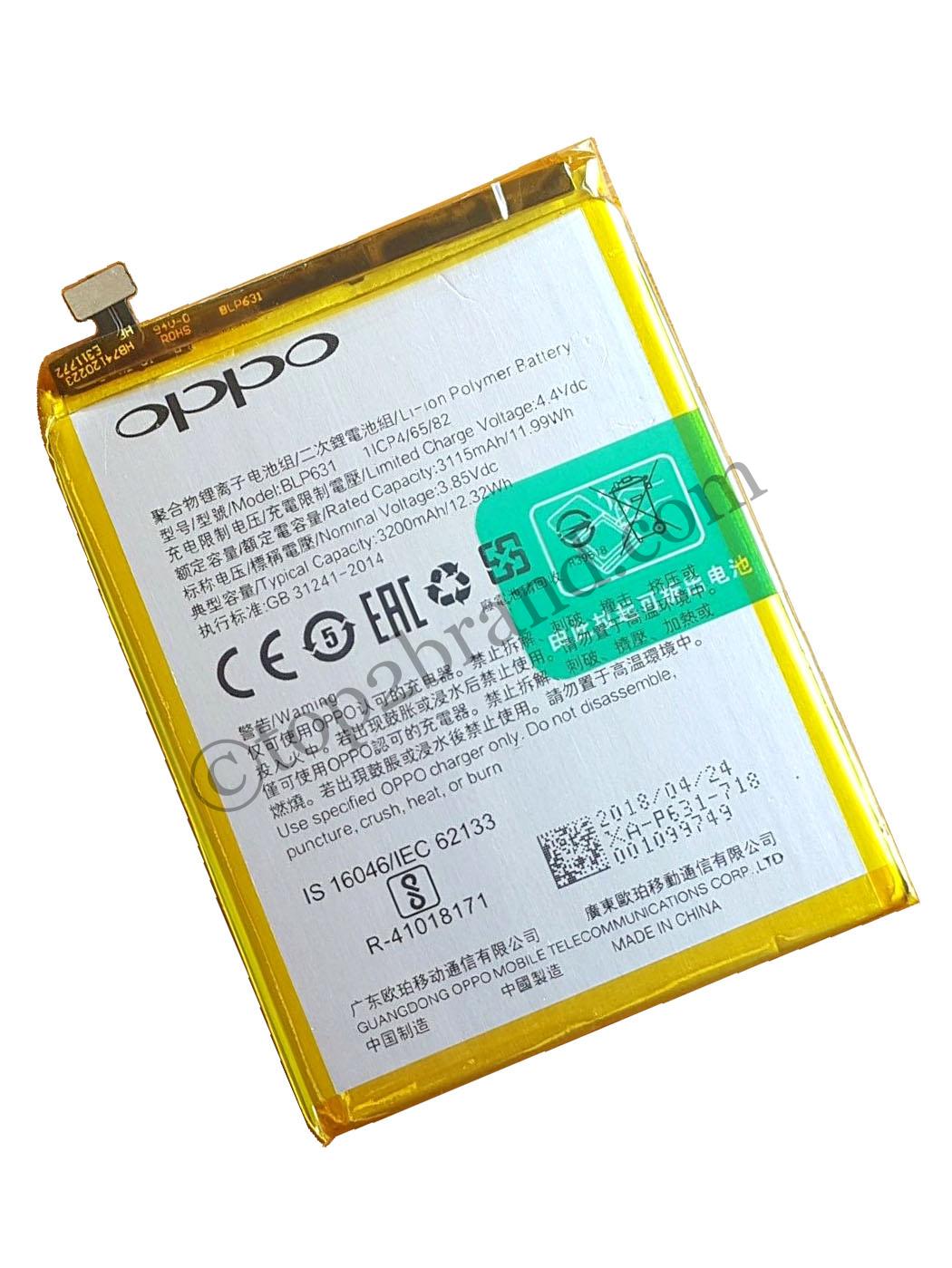 Oppo A77 (Mediatek) battery replacement Oppo A77 (Mediatek) original battery
