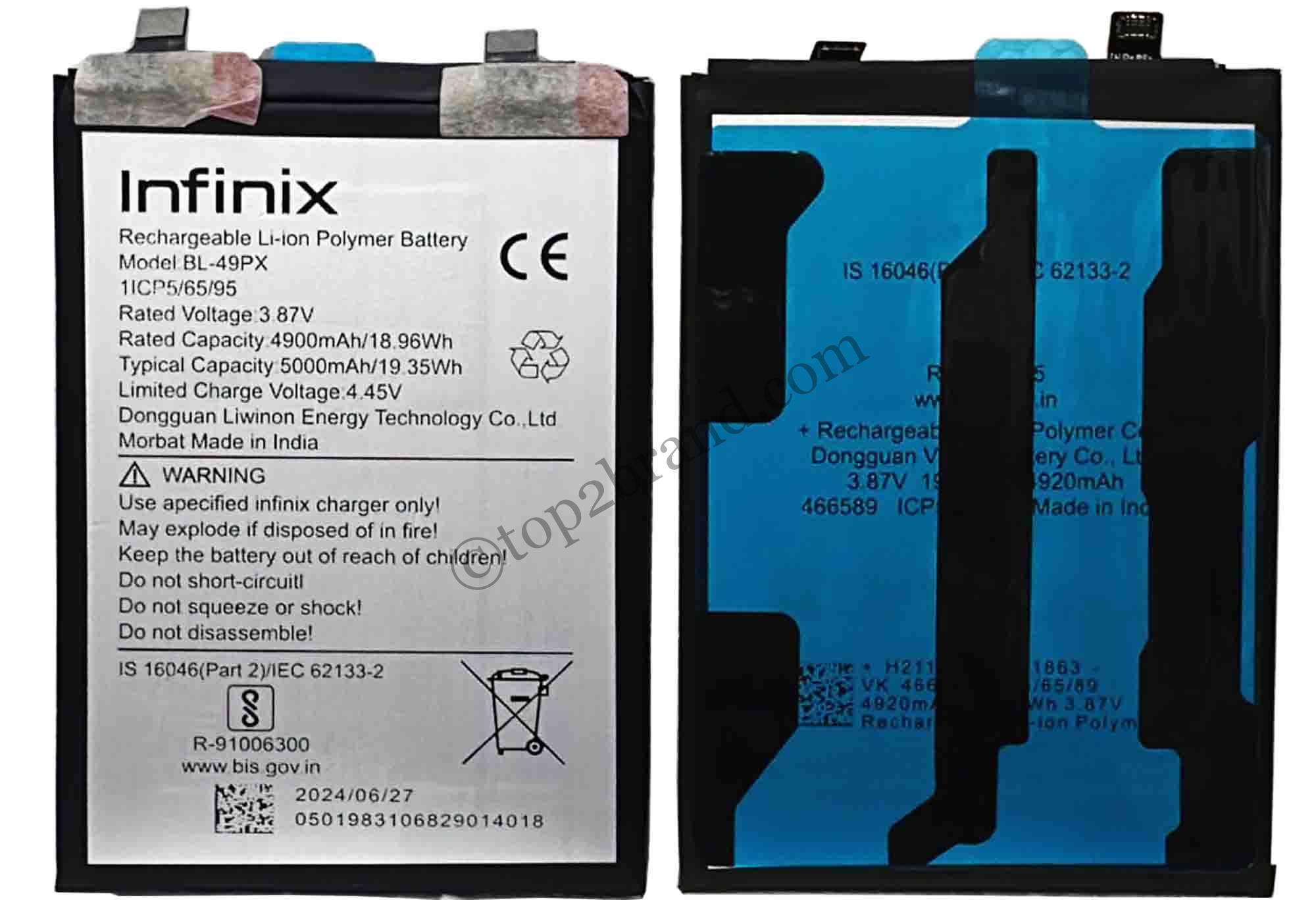 Infinix Zero 30 5G battery buy online Infinix Zero 30 5G battery at best price