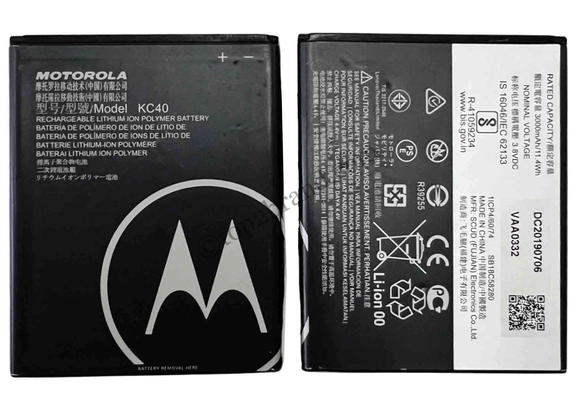 Motorola Moto E6 Plus battery mAh buy online Motorola MotoE6 Plus battery at best price