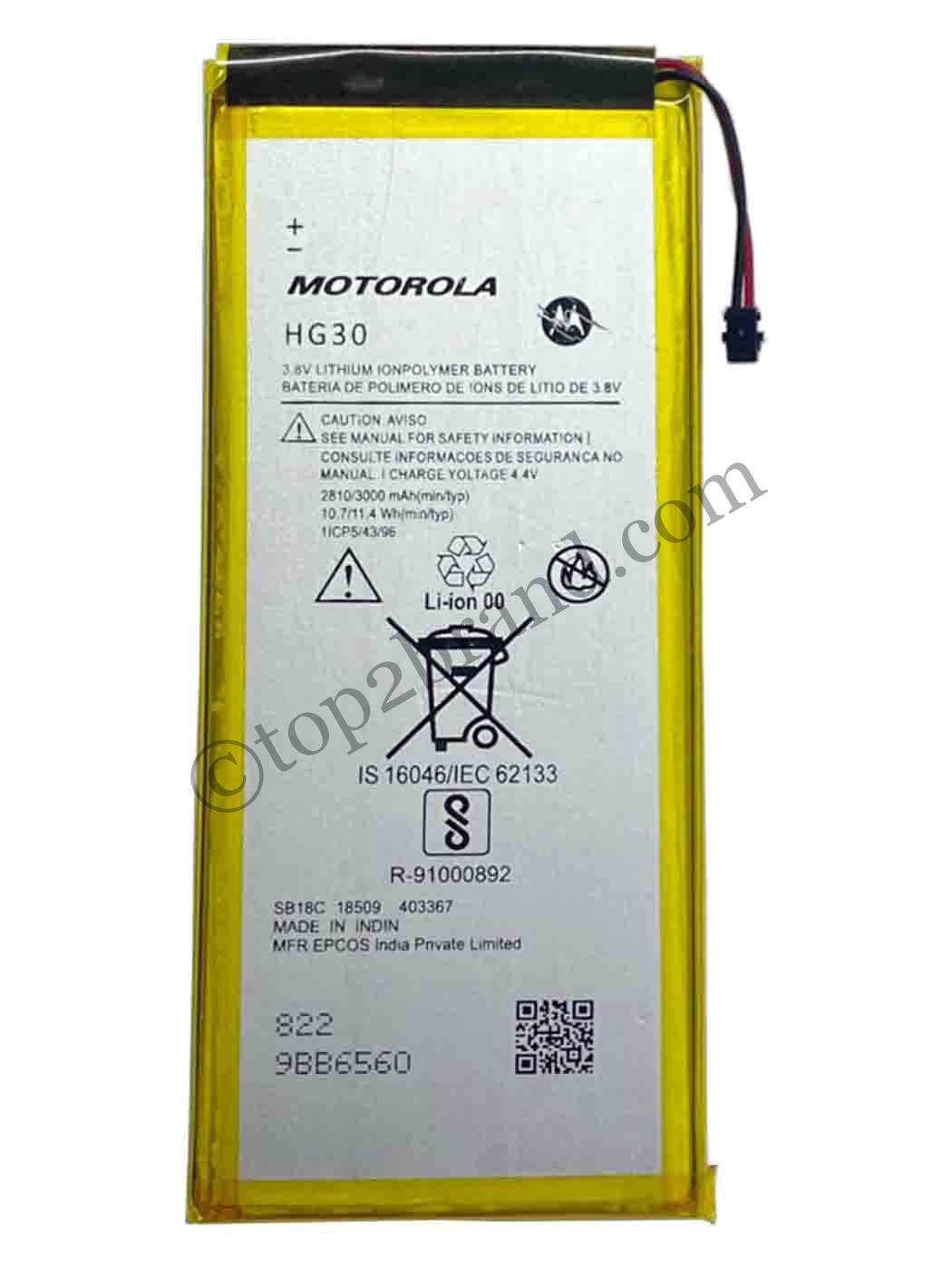 Motorola Moto G5S Plus original battery, buy online Motorola Moto G5S Plus battery at best price